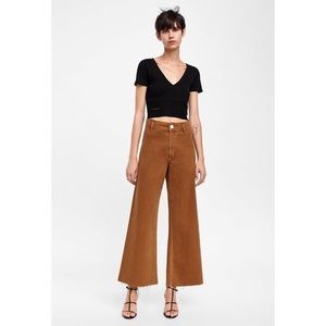 Zara Marine Straight Pant